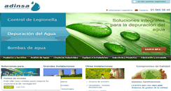 Desktop Screenshot of adinsa.es
